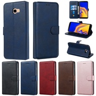 Flip Wallet Leather Case For Samsung Galaxy J4 J5 J6 J7 plus prime J4+ J6+