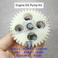 SHR-1 SHR-3 N911 HJ250 BNK-1 BNK-3 KEWS250 FLY250 Original Engine Oil Pump with Gear Assy Comp (Moto