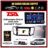 [ MTK 2+32GB ] TSA Volkswagen VW Sharan 2010 - 2020 With Canbus Android 9'' inch Car Player Monitor