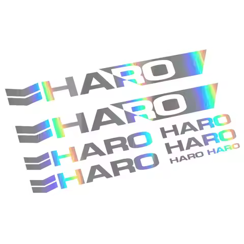 For HARO Bikes BMX Frame Vinyl Decal Sticker Kit