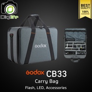 Godox Bag CB33 Carry Bag กระเป๋า กล้อง เลนส์ แฟลช LED และ อุปกรณ์ - Digilife Thailand