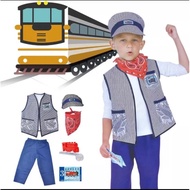 Train engine costume | Train engineer train driver costume