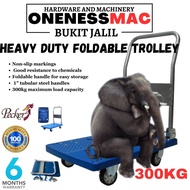 Heavy Duty Foldable Trolley Platform Cart Hand Truck Trolley - 300KG