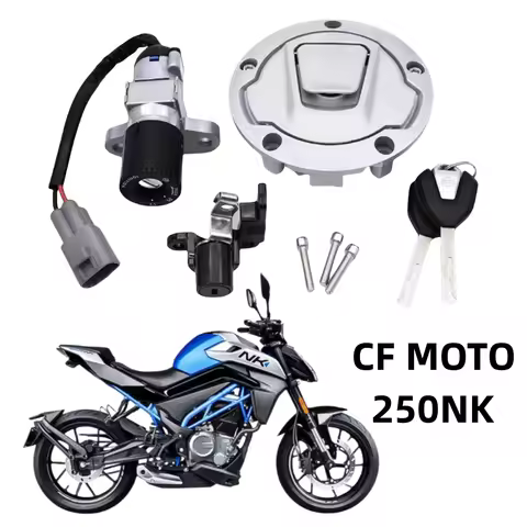 For CFMOTO CF Moto CF250NK 250/300 NK 250SR 300NK 250NK 250sr Motorcycle Ignition Switch Gas Cap Key