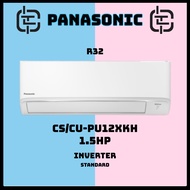 Panasonic Air Conditioner Wall Mounted Standard Inverter 1.5HP CS/CU-PU12XKH R32