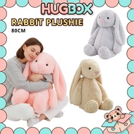 🌈Hug Box 80CM Bunny Soft Toy Rabbit Toy Rabbit Soft Toy Patung Rabbit Bunny Large Plushie Big Plushi