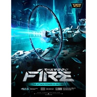 VENSON Badminton Racket FIRE 1000 (BLACK) Free Stringing+Grip+Envelope 4U/Balance305+-2mm/Shaft Midd