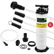 SWANLAKE 7 Liter Pneumatic/Manual Fluid Extractor Pump, Oil Changer Vacuum Fluid Extractor, Oil Chan