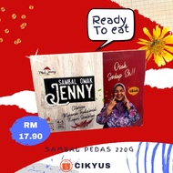 Sambal Pedas extra Mak Jenny Omak Jenny