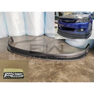 Saga FLX Thai R3 Front Skirt Pu Bodykit Depan Skirt Lip PU material Proton FL