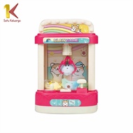 Satu Keluarga Mainan Anak Mesin Capit Boneka Kucing M280 Claw Machine Mesin Permainan Tangkap Boneka Anak