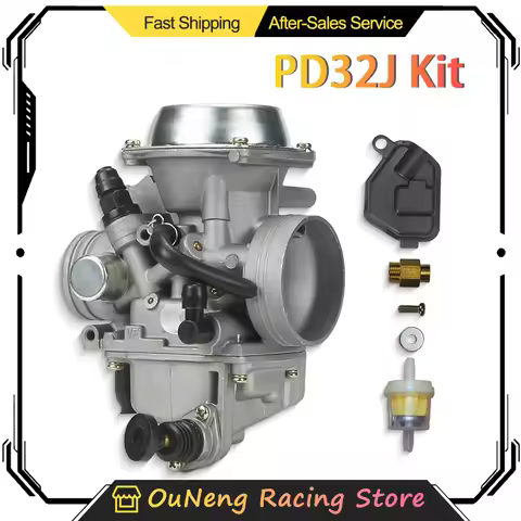 Motorcycle Carburetor PD32J For Honda TRX300 1988-2005 TRX350 1986-1987 TRX 300 350 4X4 UTV ATV Ranc