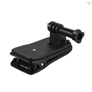 Backpack Strap Cap Clip Mount 360 Degree Rotary Clamp Arm for  Hero 7/6/5/4/3+ for Xiaomi Yi Lite 4K