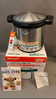 全新 日本製 虎牌 4.5L保温悶燒鍋(原箱含食譜)/TIGER NFA-A450