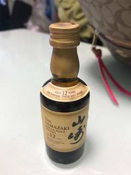 Yamasaki 12 years 山崎12年威士忌酒版50 M L