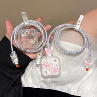 Charging Cable Protective Case Five-Piece Set Winder Head Suitable For Apple iPhone17 Series 40W Fas