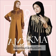 EME7E Hikmat Fashion A5544 / Abaya Hikmat  - noerbutikmuslim - Gamis