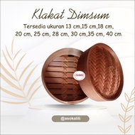 Bamboo dimsum klakat / dimsum container / dimsum steamer / dimsum container / steamer