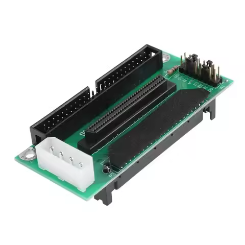 ALLOYSEED SCSI SCA 80 PIN TO 68 50 PIN SCSI Adapter SCA 80 PIN TO SCSI 68 IDE 50 Hard Disk Adapter C