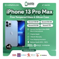 IPHONE 13 PRO MAX 128 256 512 GB 1 TB - SECOND 99% LIKE NEW - IBOX /