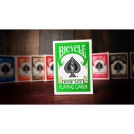 Collectible cards, colorful Bicycle Rider Back magic cards