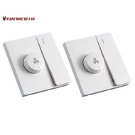 1gang 2way Light Switch Stepless Speed Switch Switch