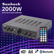 Amplifier Bluetooth EQ Karaoke Home Theater 2000Watt