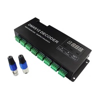 [fastour]Digital 24CH RGB RGBW DMX512 Decoder RGBW 512 Decoder 512 Controller for LED Strip