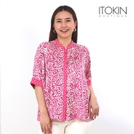 ITOKIN เสื้อเชิ้ตทรงแขนค้างคาว  KYOTO DIVINE SHIRT W5B177