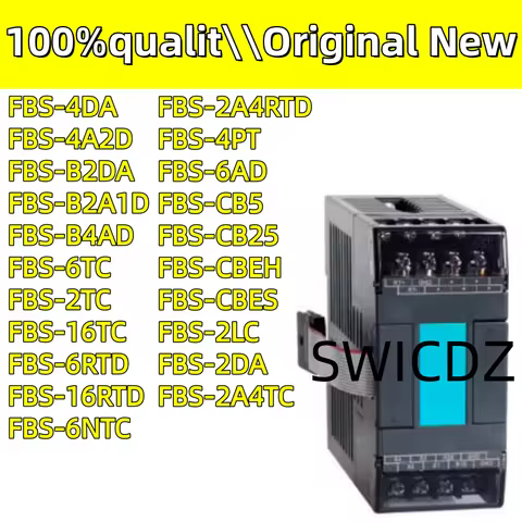 100% New original PLC FBs Series module FBS-2AD FBS-4DA FBS-4A2D FBS-6AD FBS-B2DA FBS-B2A1D FBS-B4AD