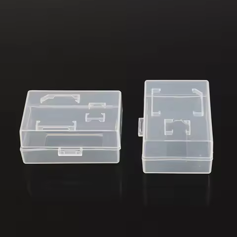 2Pcs Camera Battery Storage Box Memory Card Moisture-proof Case For LP-E6 BP-511 NP-FZ100 NP-FM500H 