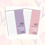 A5 line paper / kertas kajang A5 / Journal paper / Journal insert paper / foolscap paper