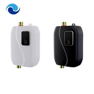 EU Plug,3000W 220V Mini Instant Hot Water Heater Electric Instant Hot Water Heater Tankless Water Heater