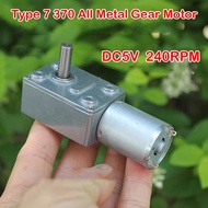 DC gear reduction motor 3-8V 5V 240RPM