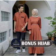 [✅Baru] Baju Couple Gamis Busui Dress Lebaran Terbaru Pesta Mewah