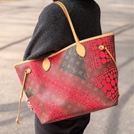 LV Monogram Waves系列草間彌生限量 Neverfull M40686