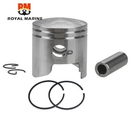 Piston Kit Std For Tohatsu Nissan Outboard 9.8HP 8HP 50MM 2T 3B2-00001 Piston Kit - STD Outboard Eng