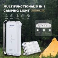 20000mAh portable outdoor camping tent LED light U