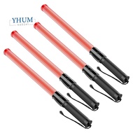 4Pack Traffic Wand 21Inch Led Traffic Control Wand Safety Light Wand with 2Flashing Modes Air Marsha