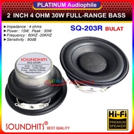 Speaker Full range 2 Inch Hifi speaker fullrange 20W 30W 4 OHM PREMIUM