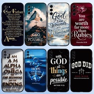 for Samsung S7 Edge S8 Plus S9 S10 S10E Lite S20 Ultra Lord, I trust that You will protect me 4Y16 T