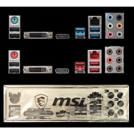 MSI B360 GAMING PLUS, B360 Polar Version Color Rear Baffle