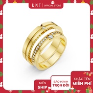 [CHAT TO ORDER SIZE] bag Double Ring Gold Jade Water K16 14K Gold