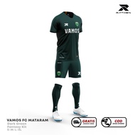 Jersey/baju bola VAMOS FC Mataram / Jersey liga futsal indonesia