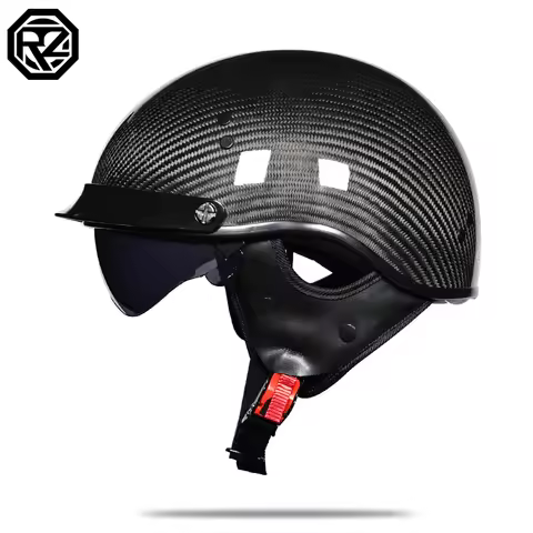 Motorcycle Helmet Retro German Classic Moto Helmet Casco Moto Half Helmet DOT Certification Capacete