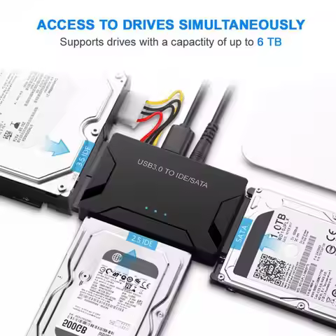 New Zilkee Ultra Recovery Converter USB 3.0 Sata HDD SSD Hard Disk Drive Data Transfer Converter SAT