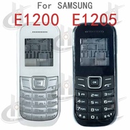 Full Mobile Phone Housing Battery Cover Case + English Keypad Repair parts For Samsung Galaxy E1200 