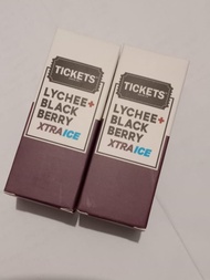 Liquid Tickets Lychee Blackberry Xtra Ice SaltNic 30ML by Tickets Brew