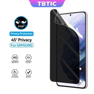 k001TBTIC Privacy Hydrogel Film For Samsung Galaxy S21 S22 S21 S23 S24Plus Ultra Note 10 9 8 S20 Note20Ultra Anti-peeping Screen Protector