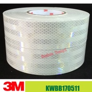 3M 3930 Pure white reflective sticker 3M3930 SIZE：5CM*45.7M STICKER